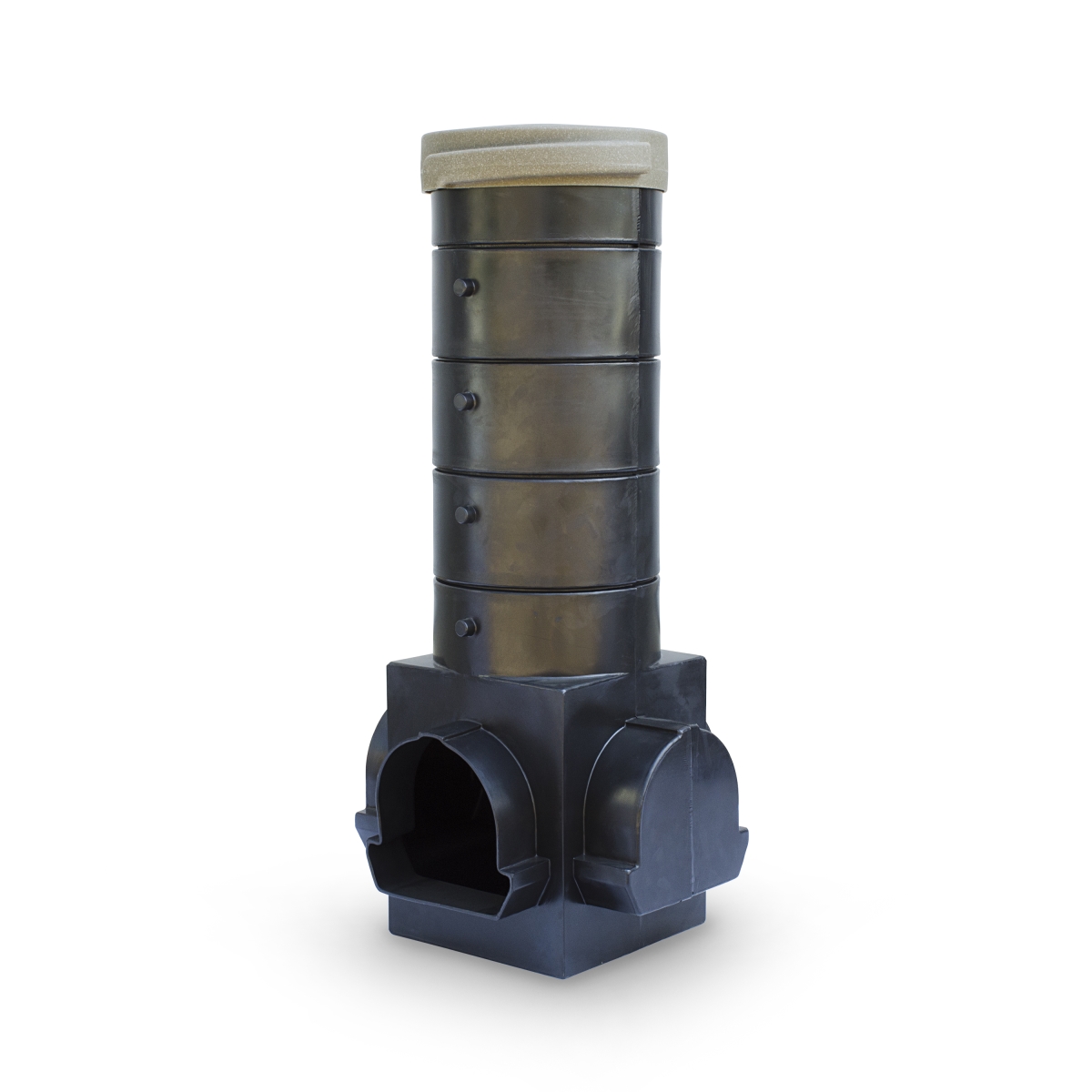 AQSPRO29064 Snorkel Vault & Cap, Black
