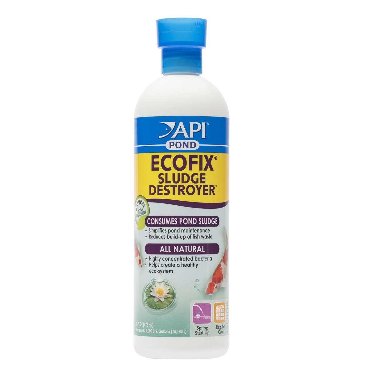 Mars Fishcare AP147B 16 oz Pond Care Ecofix Pond Clarifier
