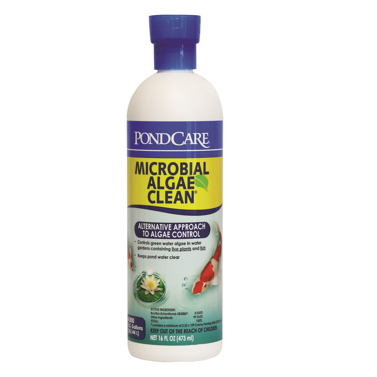 Mars Fishcare AP269B 16 oz Pond Care Microbial Algae Clean Pond Algae Controler