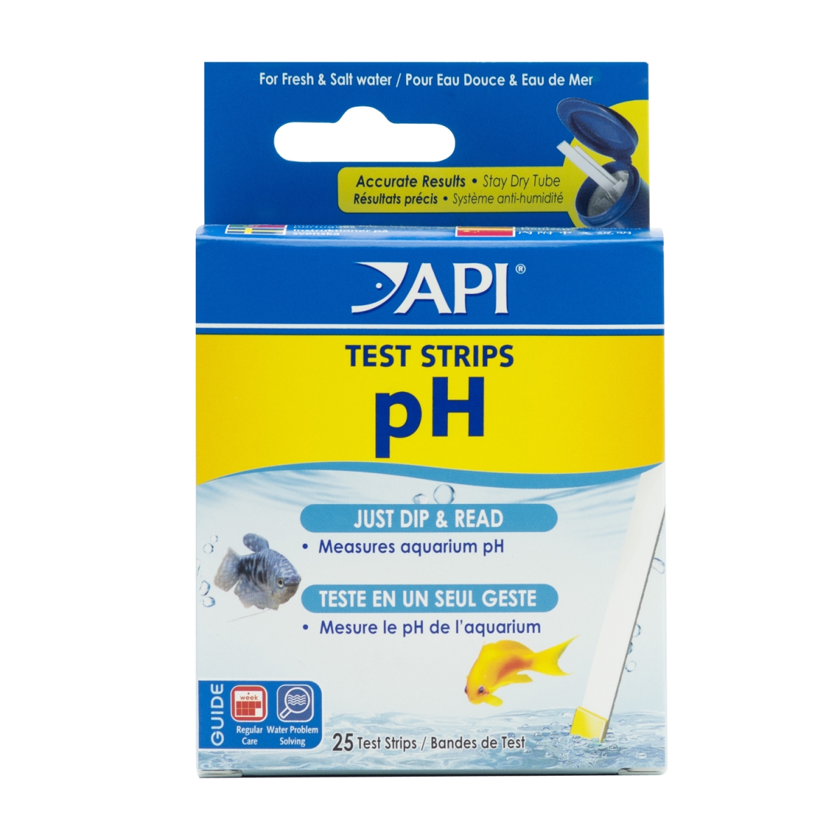 Mars Fishcare AP33F API 5-in-1 Aquarium Test Strips