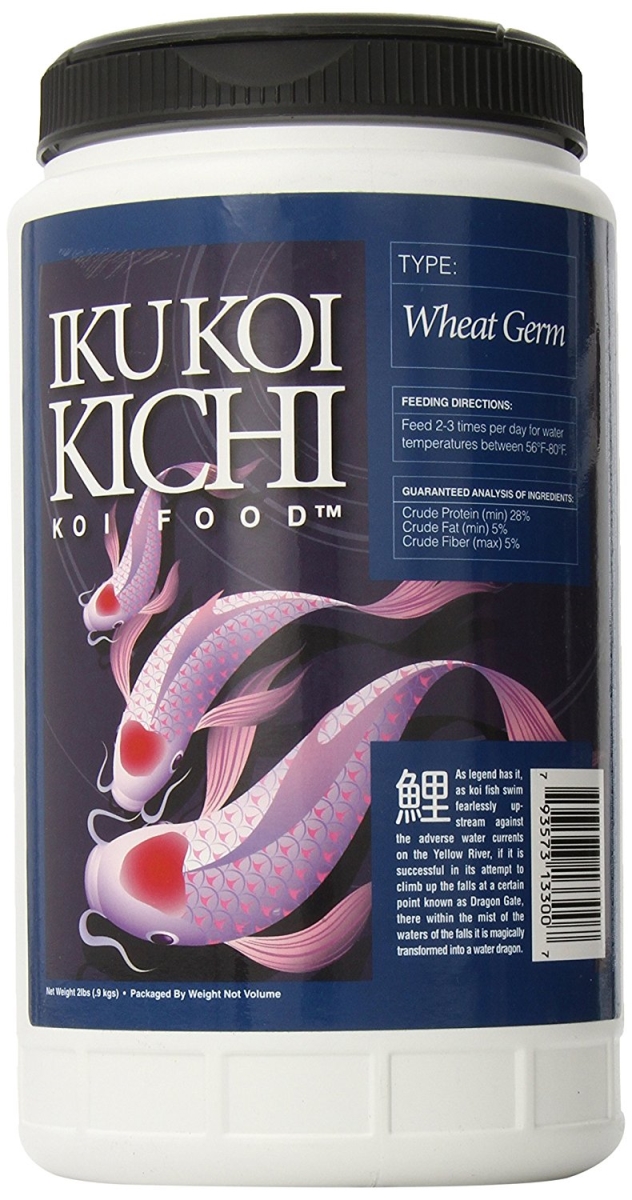 Picture of Iku Koi Kichi KKPFA2 2 lbs Wheat Germ Cool Water Feeding Fish Food