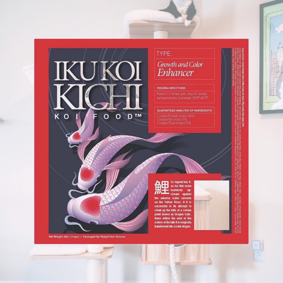 Picture of Iku Koi Kichi KKFA40 40 lbs Color Enhancer Fish Food