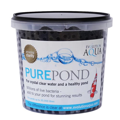 Picture of Evolution Aqua EVPUREPOND1000 1000 ml Pure Pond Slow Release Bacteria Gell Balls