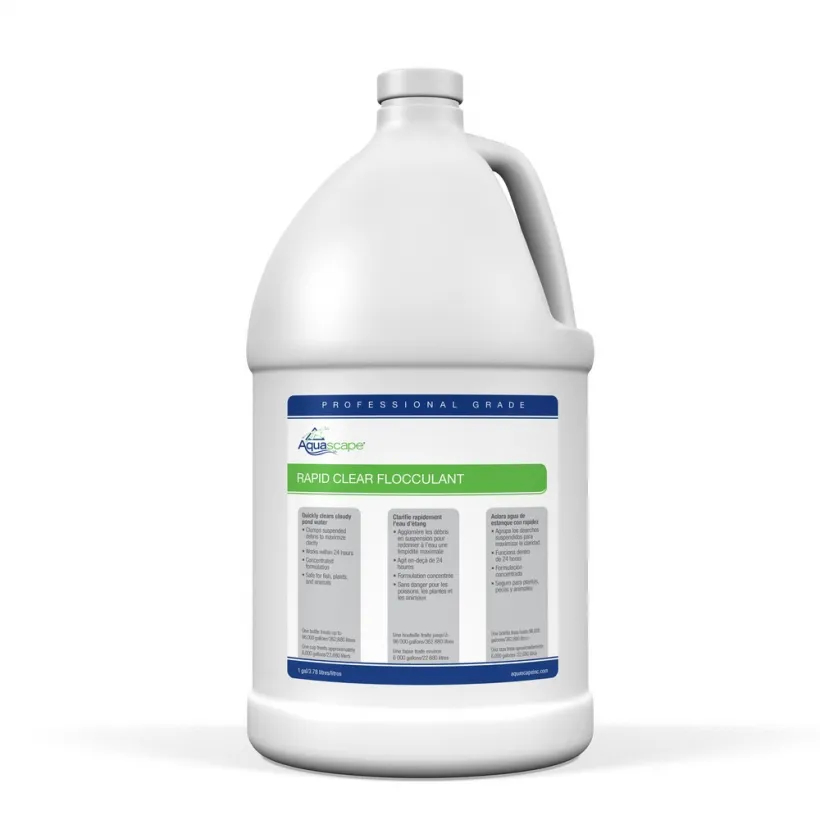 AQSPRO30412 1 gal Professional Grade Rapid Clear Liquid