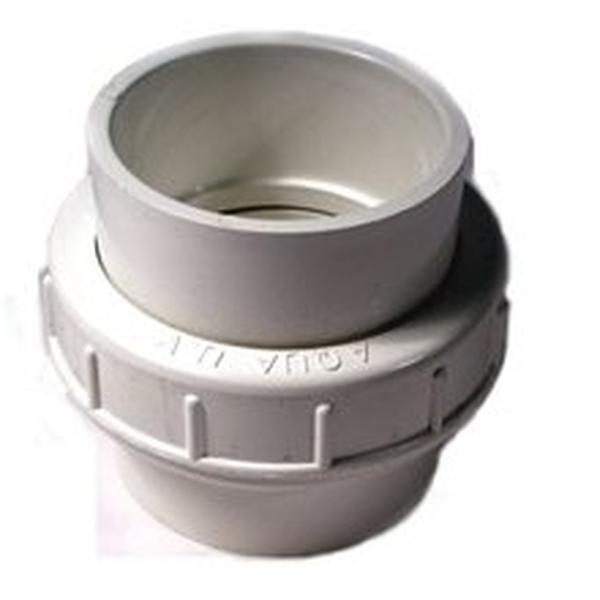 AQA40032 2 in. Slip x Slip White Union