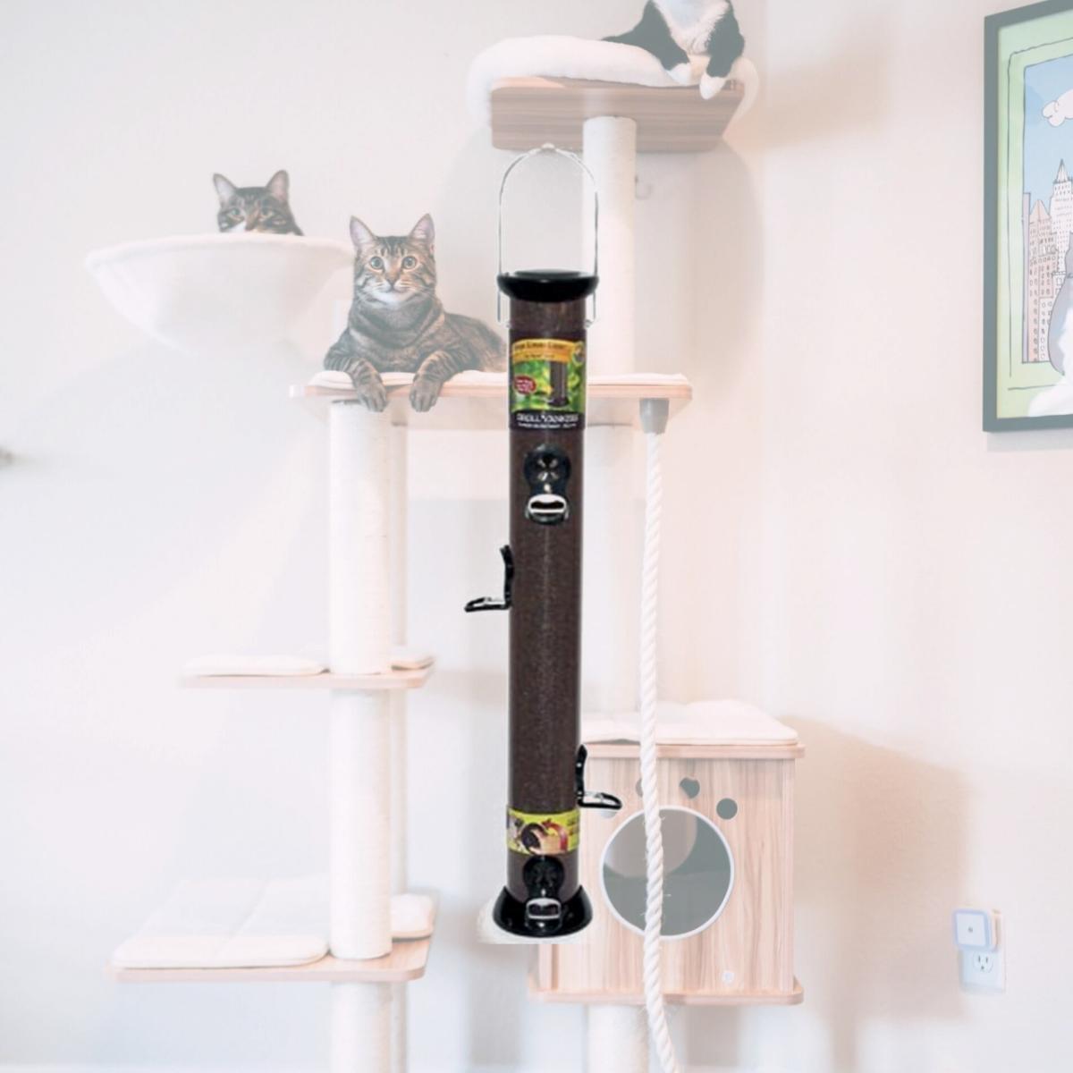 Picture of Droll Yankees DYCC24N 6-Port Seed Feeder with Removeable Base