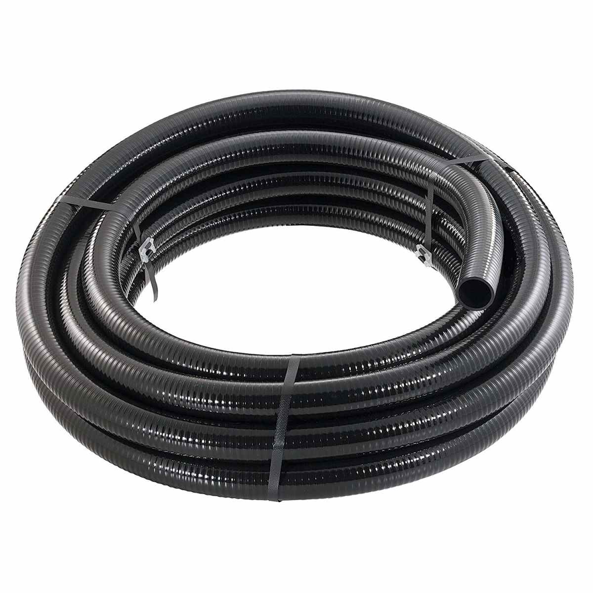 1.5 x 10 ft. 2-Swivel Kink-Free Black Tubing