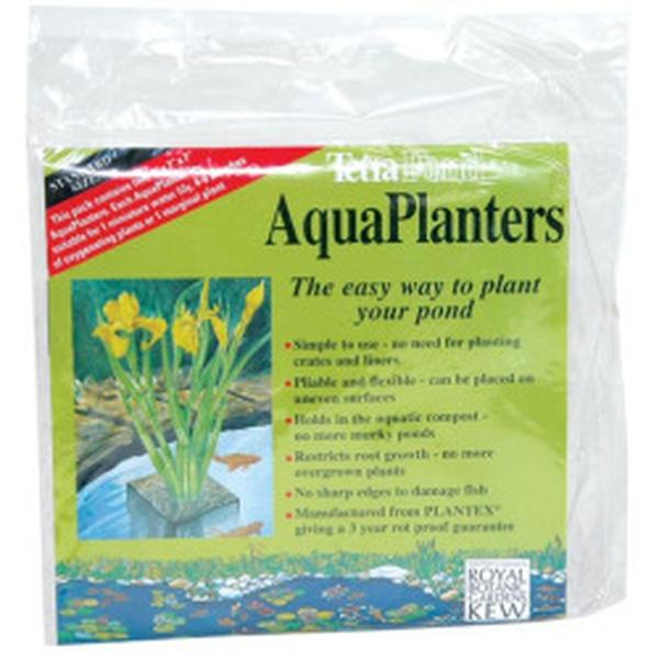 TPED16892 10 in. Aqua Planters Plant Container - Pack of 2