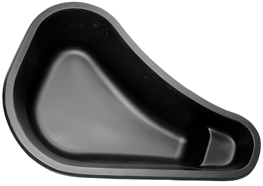 Preformed Pond - Black - 60 Gallon - Durable Plastic Design