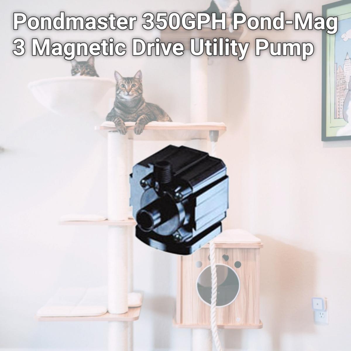 Picture of Danner SU02523 Pondmaster 350GPH Pond-Mag 3 Magnetic Drive Utility Pump
