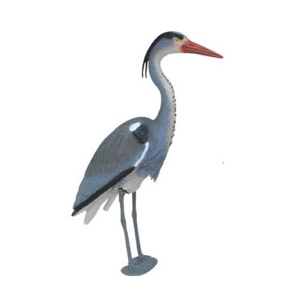 Blue Heron Decoy - Blue - Durable Plastic - Realistic Design