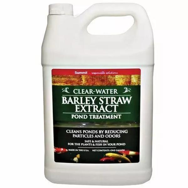 SUM139 1 gal Clear Water Barley Straw Extract Pond Treatment