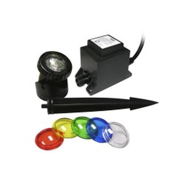 20W Power Beam with Transformer Color Lense - 23 ft. Cord