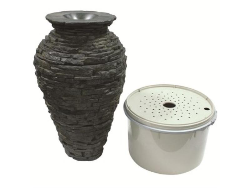 Urn & Deco Basin Small Stack Slate