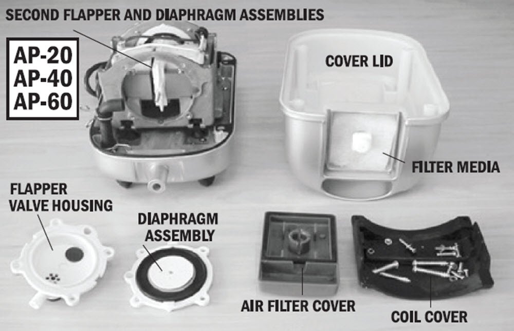 SU14565 Diaphragm Kit for Ap-100 Air Pump