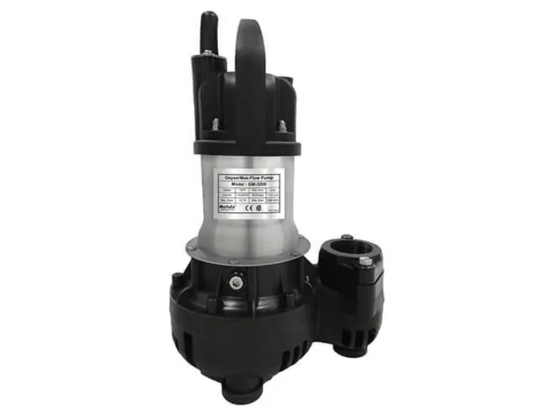 MTGM-3200 0.2 HP 5.5 in. Outlet 3200 gph Vertical Geyser Max-Flow Pump