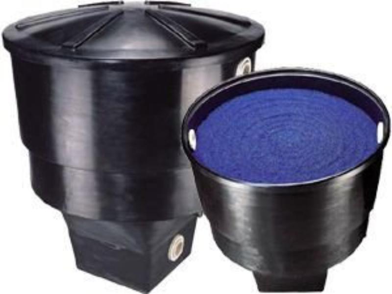 KoiClear 105 Filter - Black - Complete System - High Free Volume