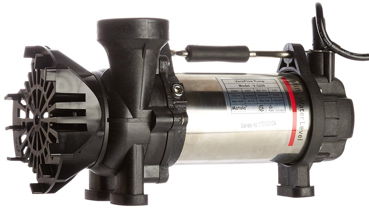 MTV-3200 0.2 HP 3241 GPH VersiFlow Horizontal Pump
