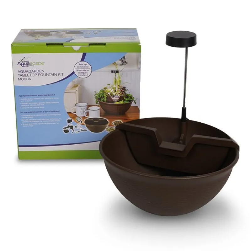 AQS78346 Tabletop Fountain Kit - Mocha