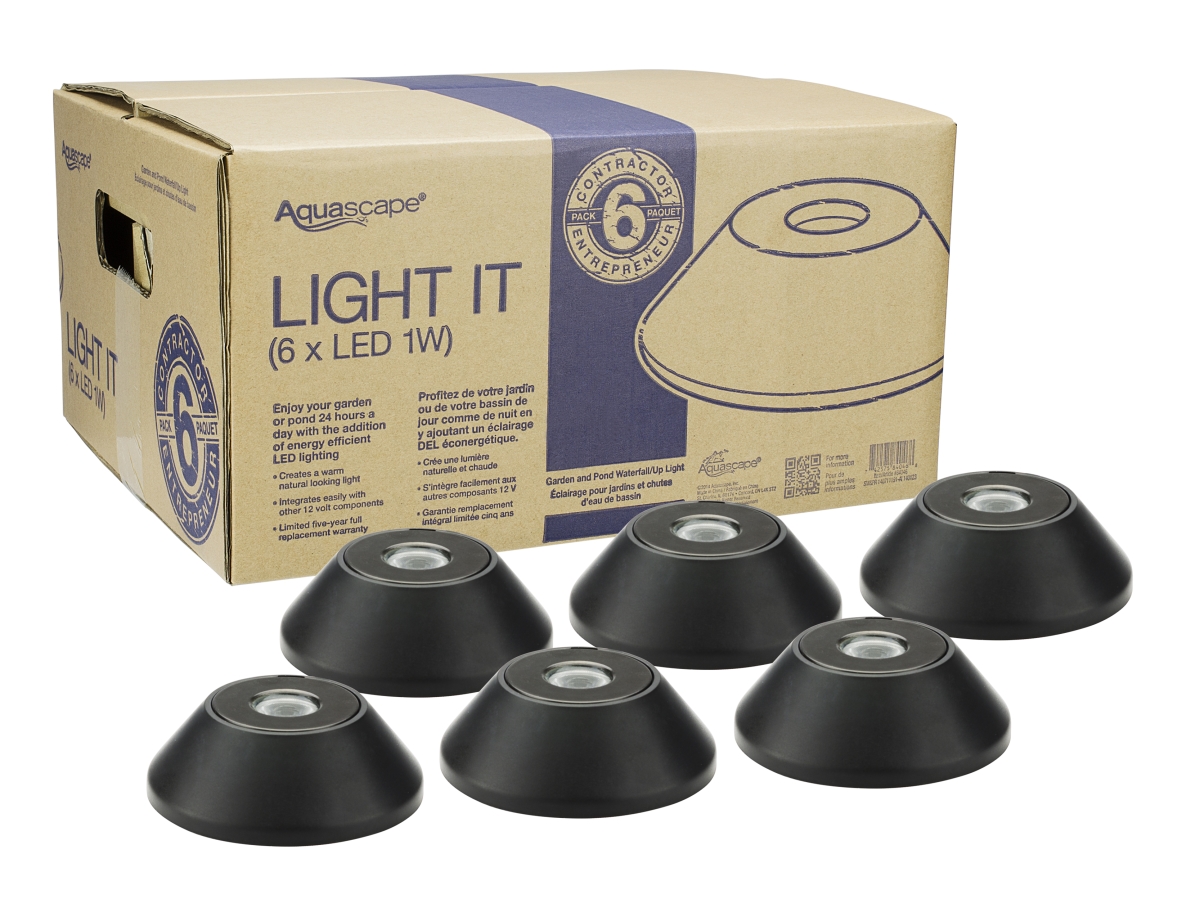 AQS84046 1W LED Waterfall Light Contractor - Pack of 6