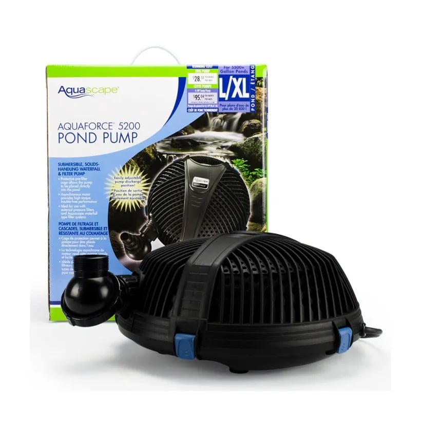 AQS91013 Aqua force 5200 Solids-Handling Pond Pump