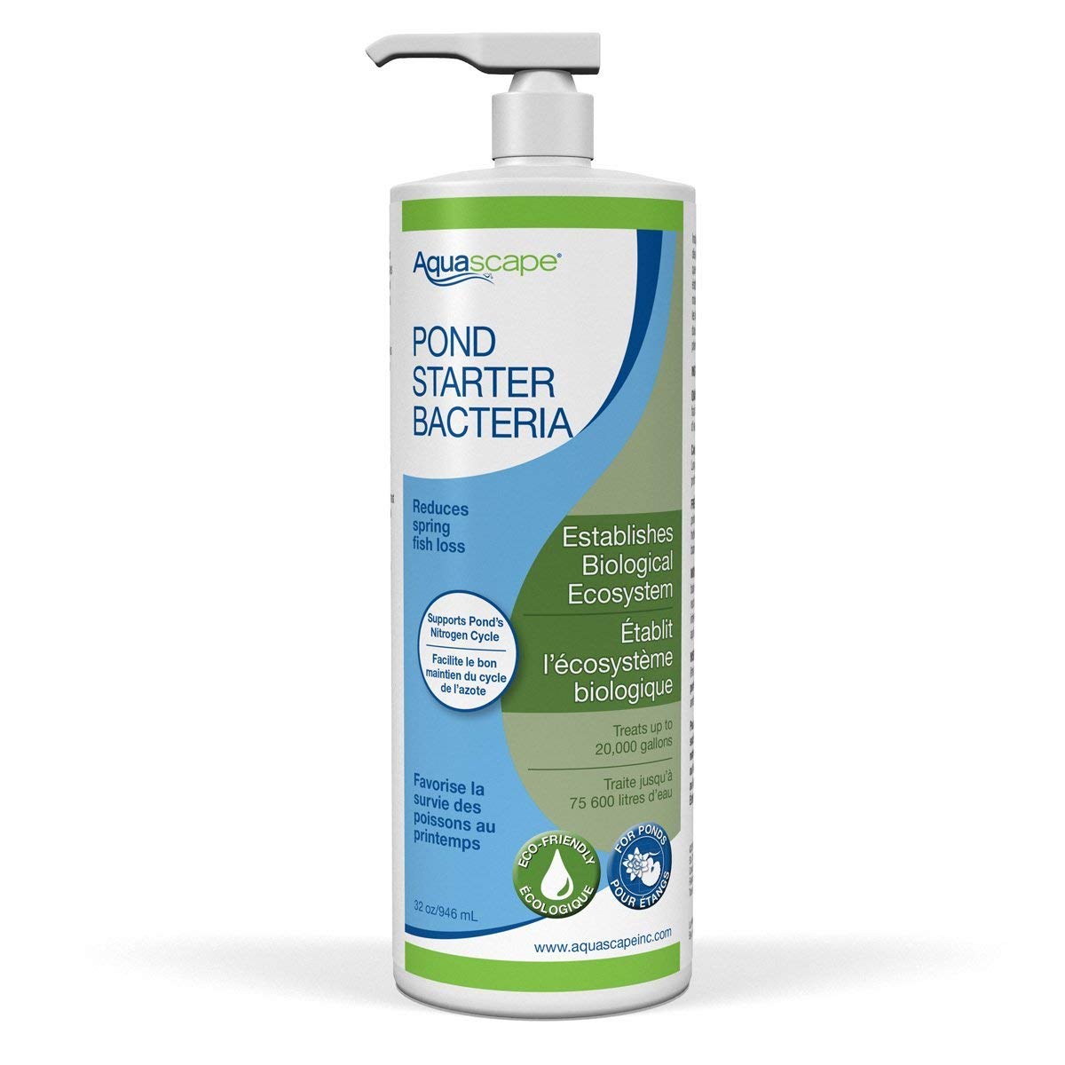 AQS96015 1 Liter Pond Starter Bacteria