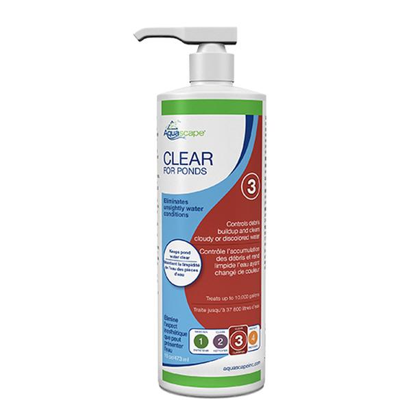 AQS96066 16 oz Clear Water Treatments for Ponds