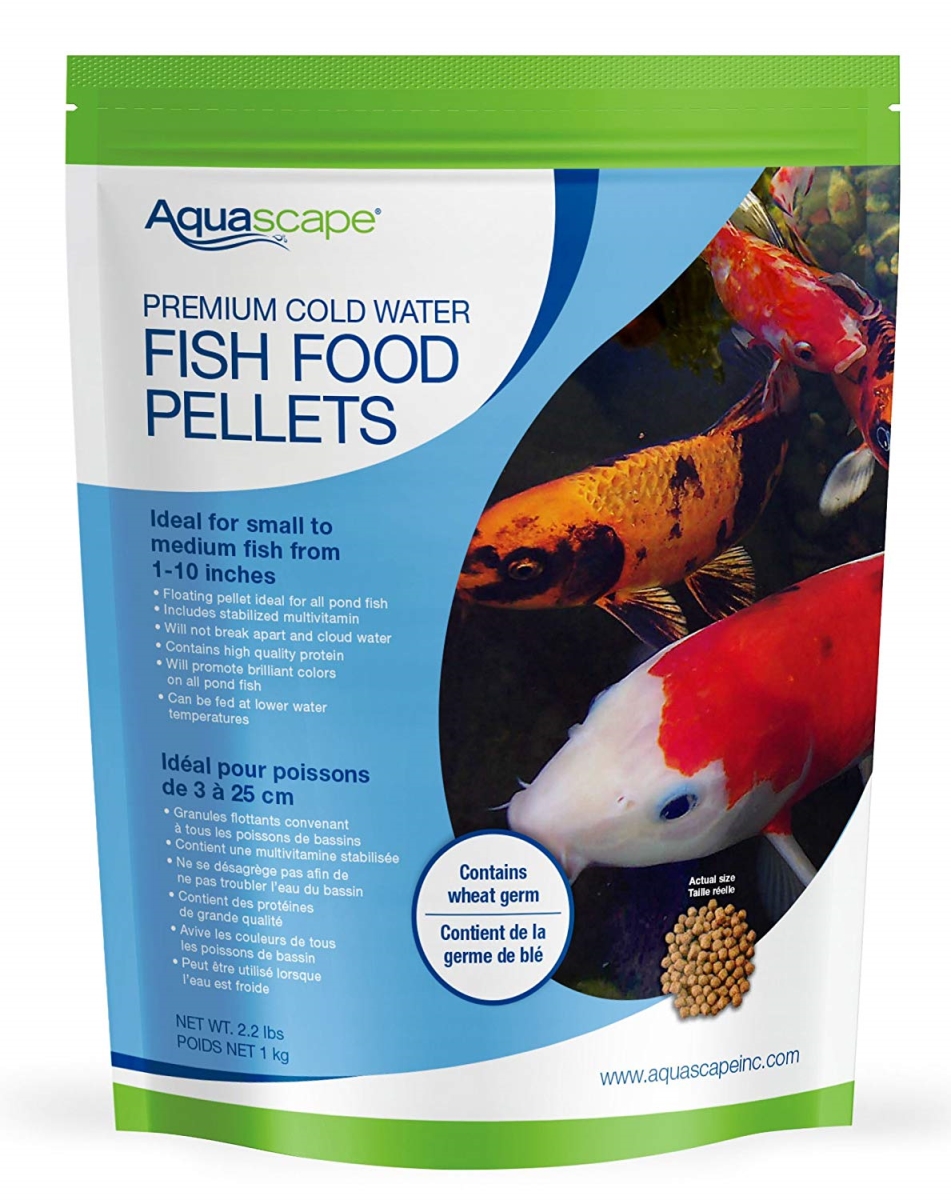 Picture of Aquascape AQS98871 1 kg Premium Cold Water Fish Food Pellets