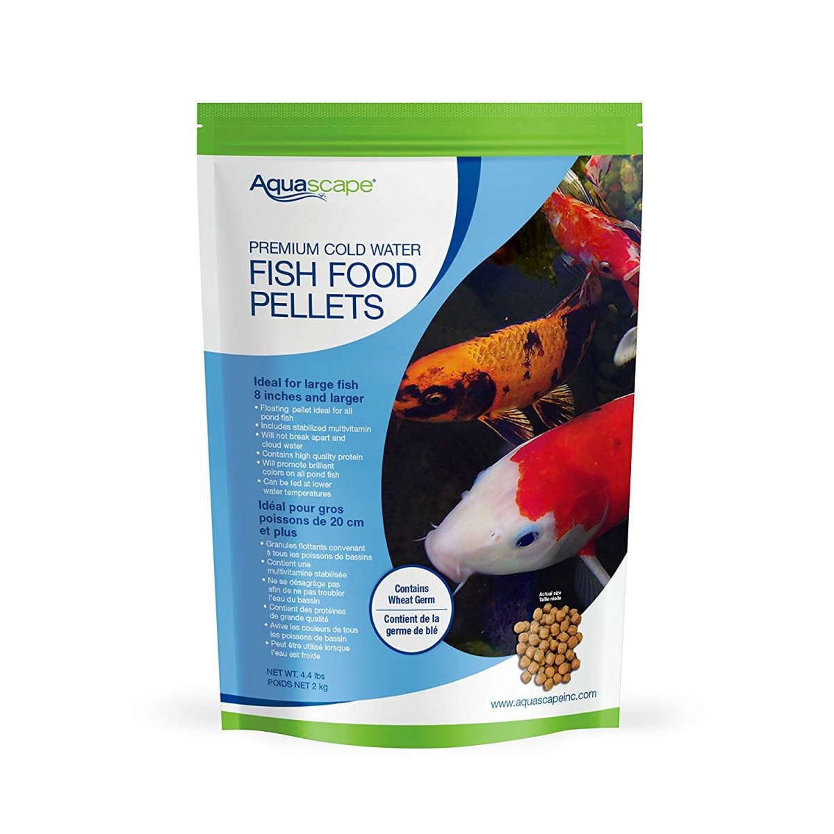 Picture of Aquascape AQS98872 2 kg Premium Cold Water Fish Food Pellets