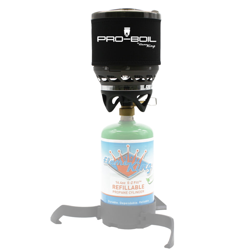 Picture of Flame King FK-PRO-BOIL Pro-Boil Camping & Backpacking Mini Propane Stove Cooking System