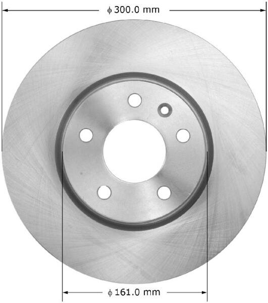 PRT6093 Premium Disc Brake Rotor for 2011 Chevrolet Volt Base