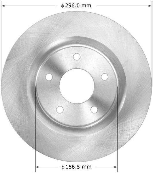 PRT6105 Premium Disc Brake Rotor for 2011 Nissan Juke S
