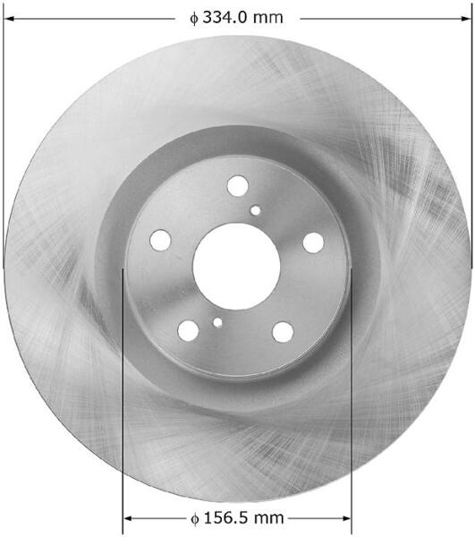 PRT5937 Premium Disc Brake Rotor for 2007 Lexus GS350 Base