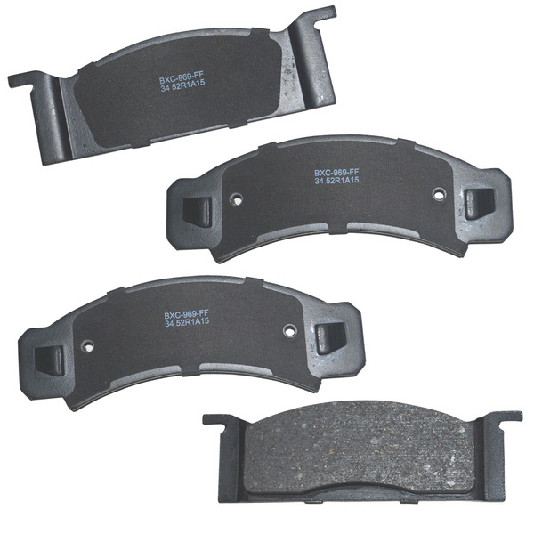 SBC34 Premium Disc Brake Pad Set - Front & Rear for 1968 Ford Fairlane 500