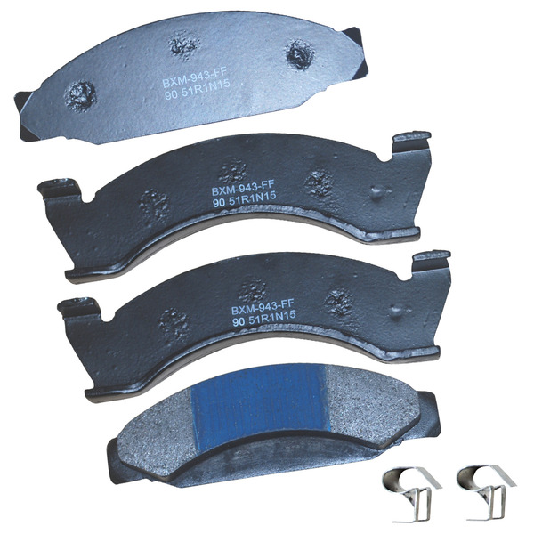 SBM90 Premium Disc Brake Pad Set - Front & Rear for 1968 Ferrari Dino 206 GT Base