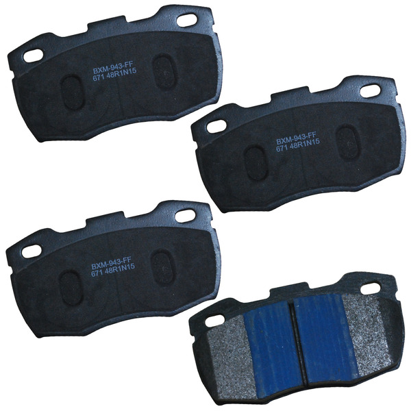 SBM671 Premium Disc Brake Pad Set - Front for 1993 Land Rover Defender 110 Base