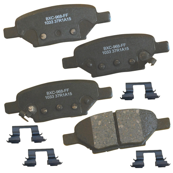 SBC1033 Premium Disc Brake Pad Set - Rear for 2004 Chevrolet Malibu Base