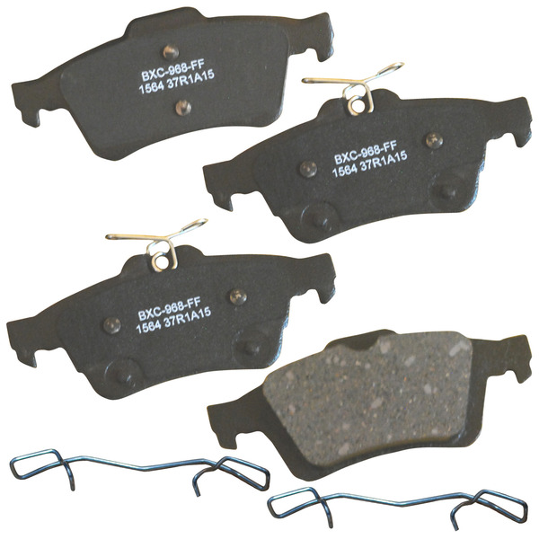 SBC1564 Premium Disc Brake Pad Set - Rear for 2012 Ford Focus Electric