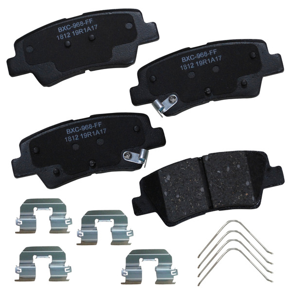 SBC1812 Premium Disc Brake Pad Set - Rear for 2011 Hyundai Elantra GL
