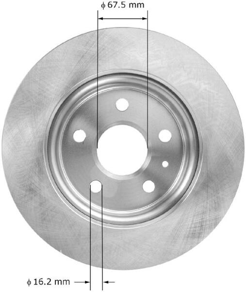 PRT6073 Premium Disc Brake Rotor for 2010 Buick LaCrosse CX