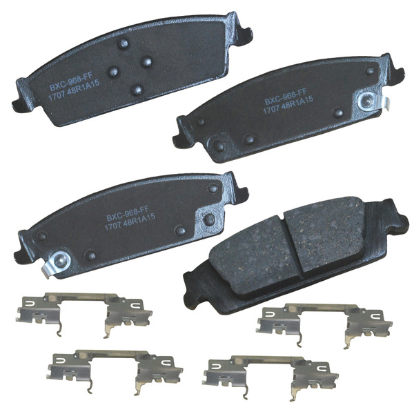 SBC1707 Premium Disc Brake Pad Set - Rear for 2014 Cadillac Escalade Base