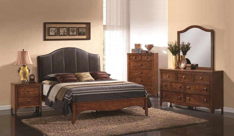 Cherry Vivon 7 Drawer Dresser
