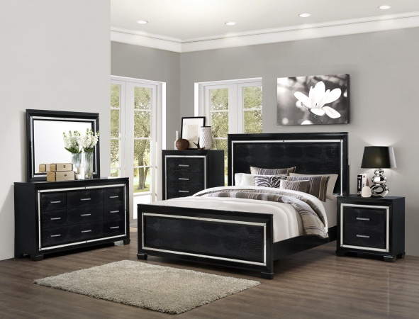 Black Luca Mirror