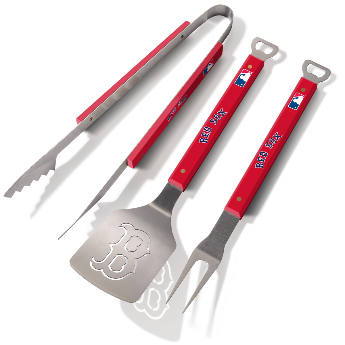 Picture of YouTheFan 5020346 Boston Red Sox Spirit Series 3 Piece BBQ Set