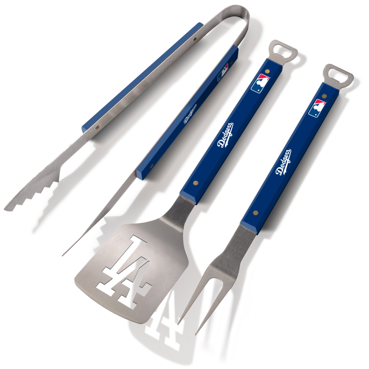 Picture of YouTheFan 5020360 Los Angeles Dodgers Spirit Series 3 Piece BBQ Set