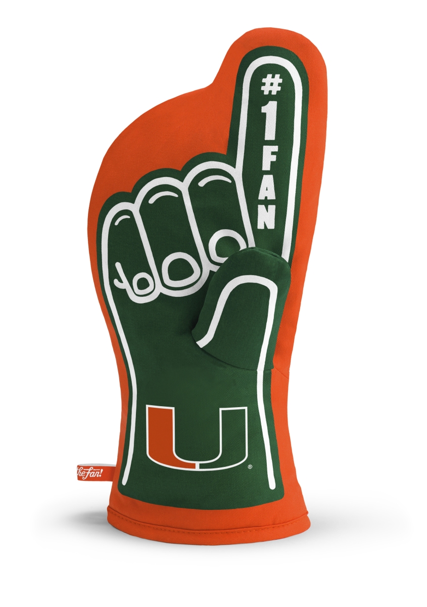 Picture of YouTheFan 5025716 Miami Hurricanes No. 1 Oven Mitt