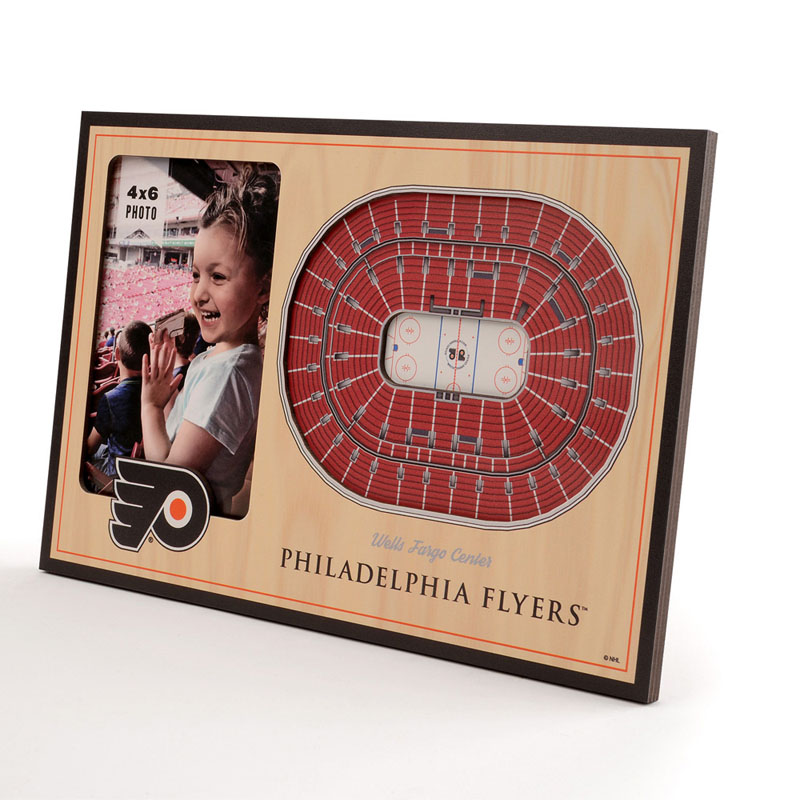 YouTheFan  NHL Philadelphia Flyers 3D StadiumViews Picture Frame - Wells Fargo Center -  Emblemas, EM4248941