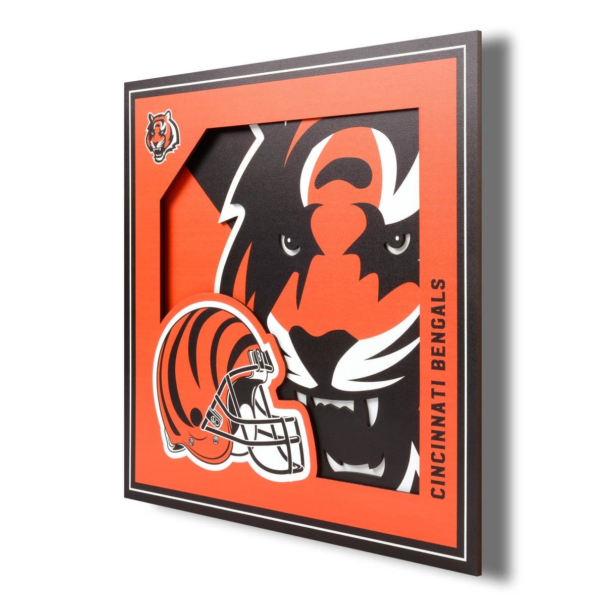 Online Shopping for Housewares, Baby Gear, Health & more. YouTheFan 2507286  12 x 12 in. NFL Cincinnati Bengals 3D Logo Series Wall Art