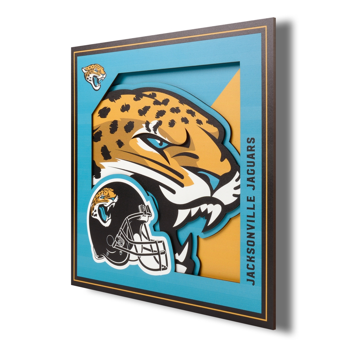 YouTheFan NFL Cincinnati Bengals 3D Logo Series Wall Art - 12x12