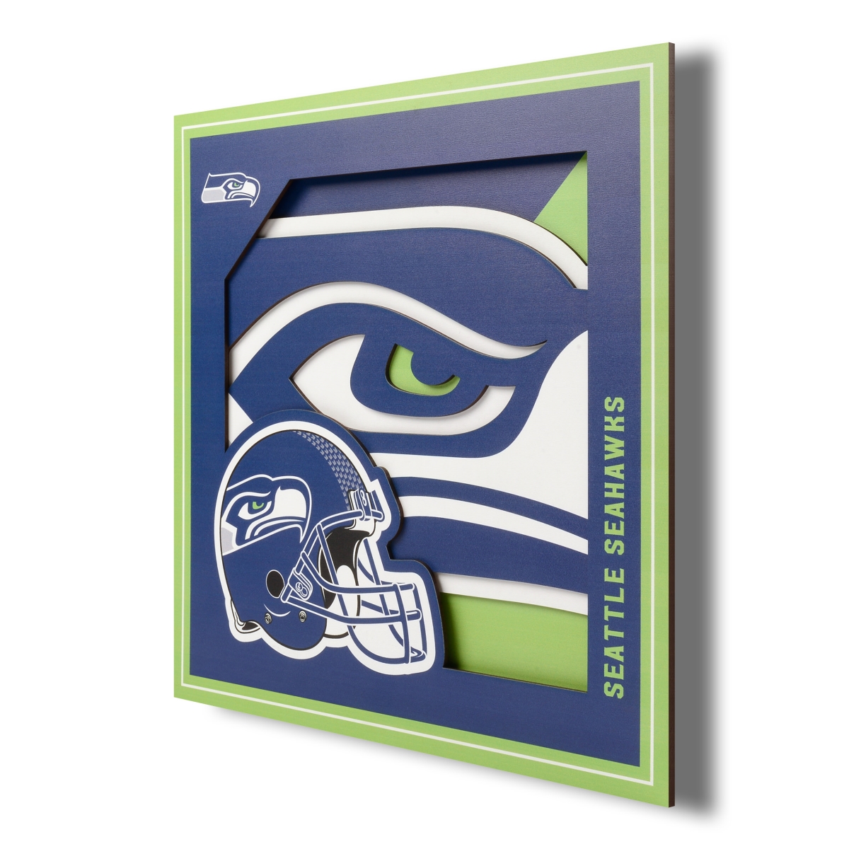 Seattle Seahawks Team Pride Inflatable Jack-O'-Helmet, 4 ft